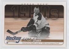 2011-12 Upper Deck Hockey Heroes 1950s Johnny Bower #HH1 HOF 0a4