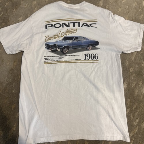 1966 Pontiac GTO Tee Shirt Muscle Car Club Large