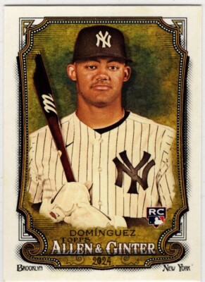 2024 Topps Allen & Ginter Baseball Jasson Dominguez No. 31 New York Yankees
