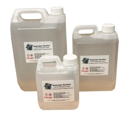 SWINDON COMPOSITE SUPPLIES Isopropyl Alcohol IPA 99.9% Cleaning -Rubbing Alcohol- SENT RM TRACKED 24