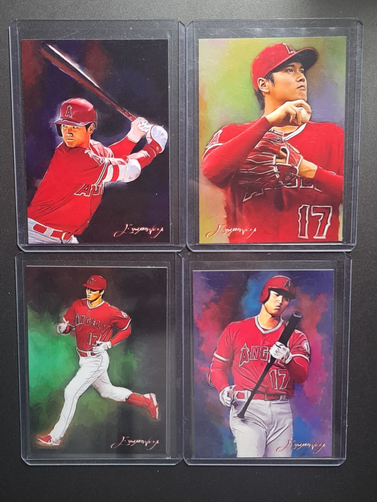 大谷翔平 2021 LEAF ART OF SPORT AUTO 1／1