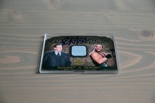 * 2002 RVD signed fleer ppv relics rob van dam wwe wrestlemania 18 ring canvas