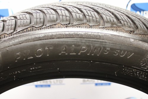 X2 PW 255/45R20 255 45 20 MICHELIN PILOT ALPIN 5 105V M+S XL TYRES *6MM (563AP) - Picture 8 of 14