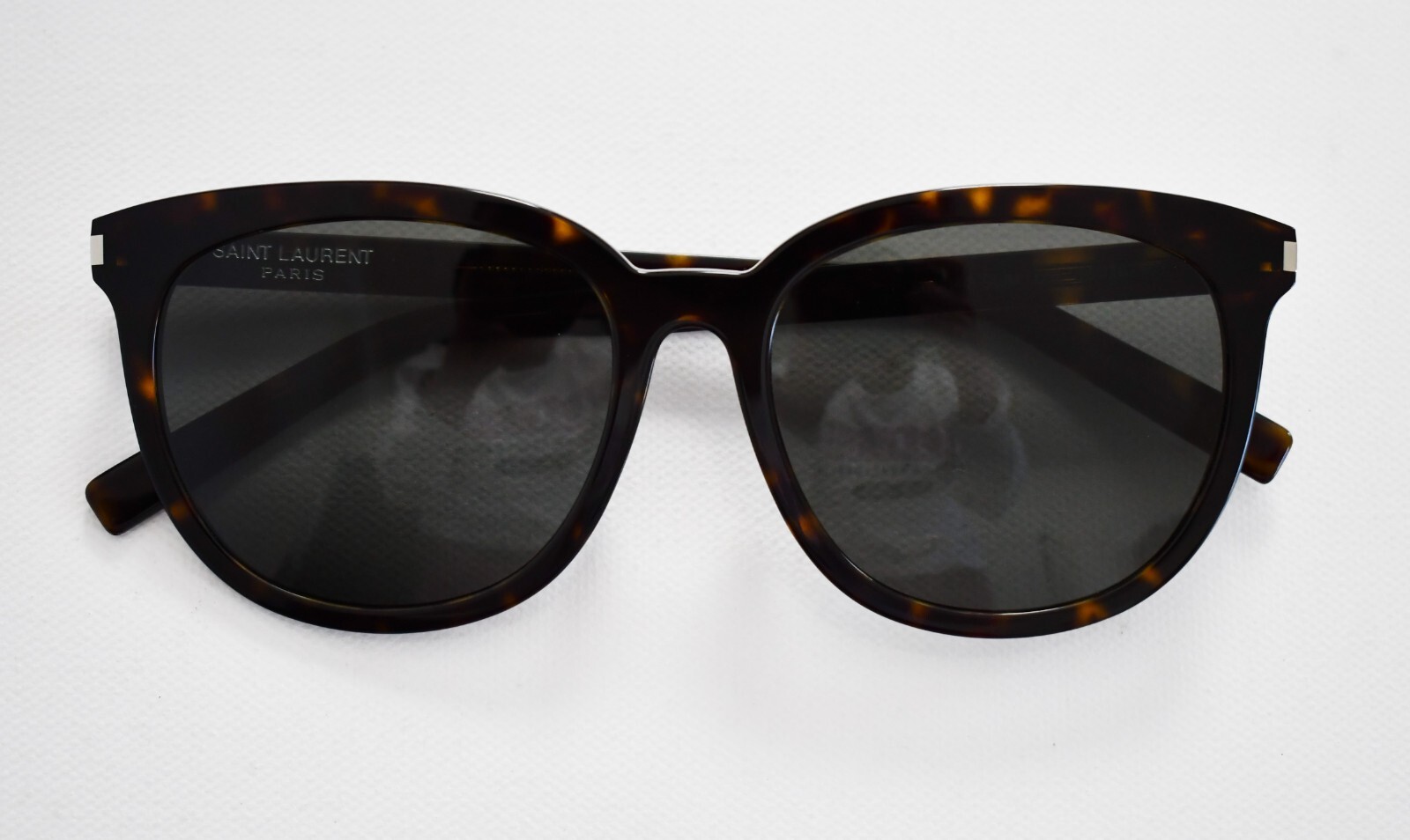 NUOVI occhiali da sole unisex SAINT LAURENT SL 284 F SLIM HAVANA 56 18 150