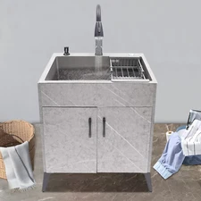 Bathroom Vanity Cabinet With Sink Kitchen Cabinet With 2 Soft Closing Doors