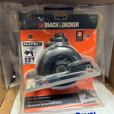 BLACK+DECKER MATRIX Trim Saw Attachment BDCMTTS quick connect system