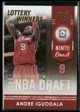 Andre Iguodala 2009-10 Playoff Contenders Lottery Winners Gold #16 #/100 - 76ers
