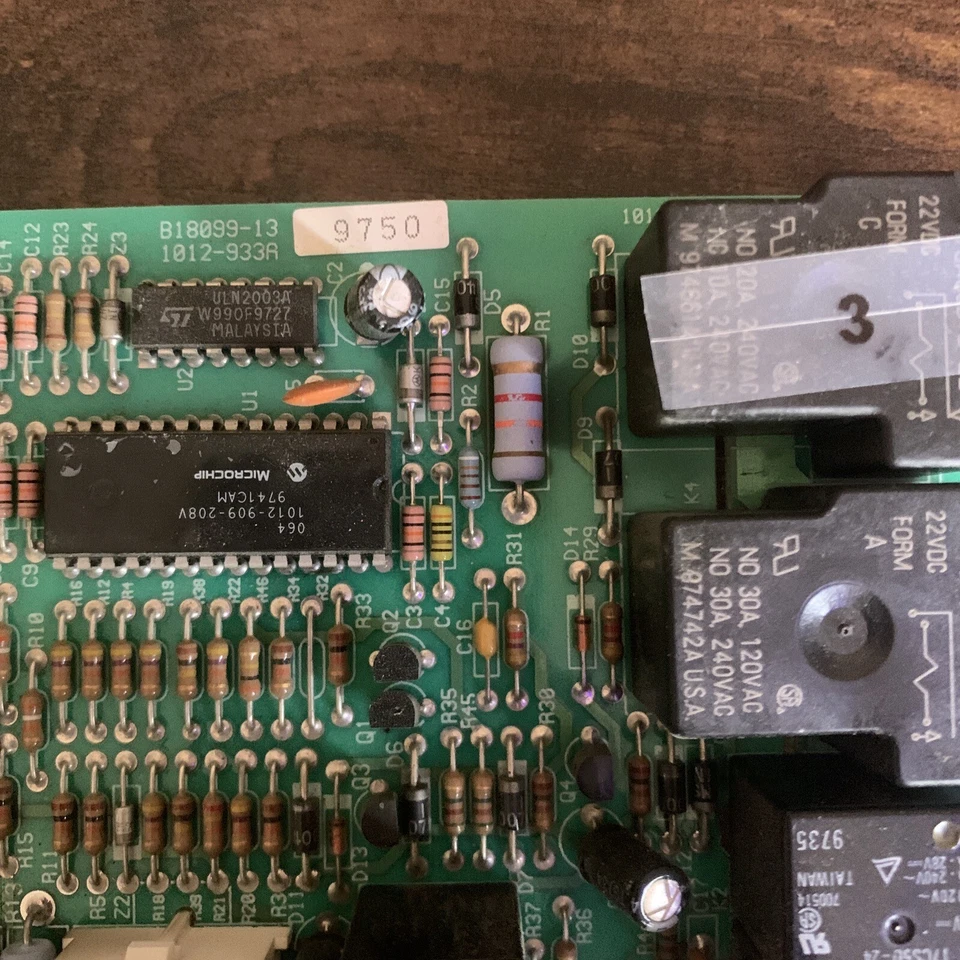 Furnace Control Board Potter&Brumfield 1012-933A - Image 2 of 3