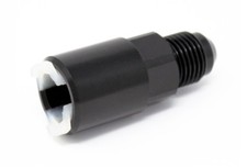 Torque Solution Push-On Quick Disconnect Adapter Fitting: 5/16" SAE to -6AN Male