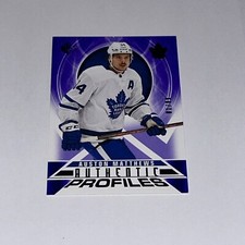 2020-21 Upper Deck SP Authentic Profiles Purple AUSTON MATTHEWS #d 01/99 ~ RARE