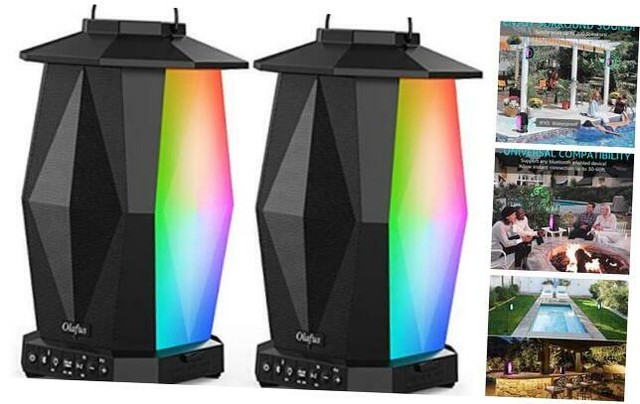 olafus outdoor bluetooth speakers