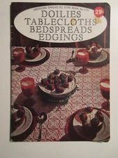 Doilies Tablecloths Bedspreads Edgings Booklet #179 American Thread Co. vintage