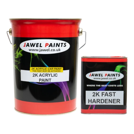 JAWEL PAINTS 2K Acrylic Car Paint - RAL Colours - 7.5 Litre Kit - Automotive Paint