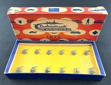 Authenticast Comet Toy Soldiers - Medium Green - Metal - Early Version - 1940-50