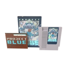 Project Blue - NES - Complete in Box CIB - Mega Cat Studios