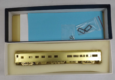 HO Wasatch Model Co. brass UP city sleeper car in OB (lot BB92)