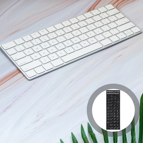 30 Stück Tastaturaufkleber Tastaturbuchstaben Ersatzaufkleber Arabische - Bild 6 von 12