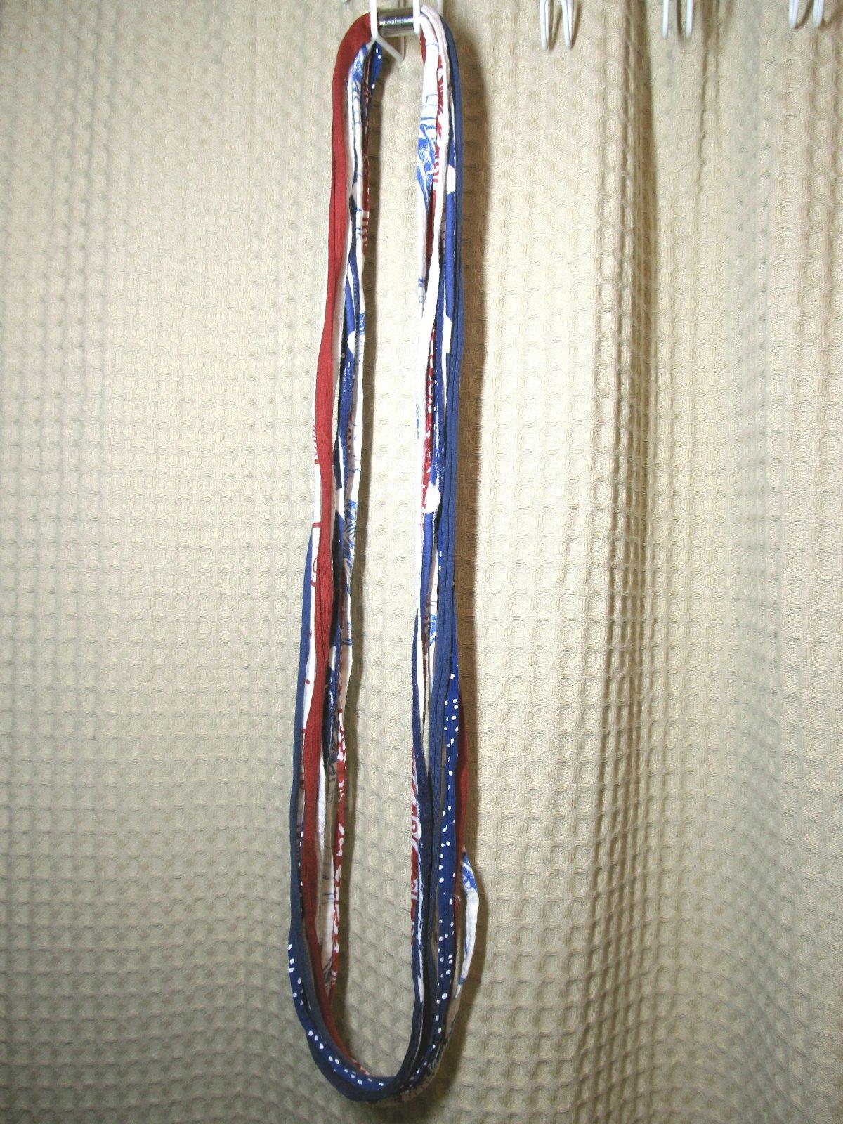 Long or Short T-Shirt Yarn Infinity Scarf Necklace 0400R