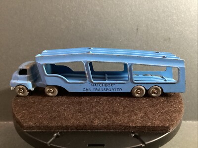 Matchbox Lesney Accessory Pack No. 2 Bedford Car Transporter, Blue