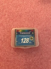 Transcend 128MB 80X Compact Flash CF Flash Memory Card TS128MCF80