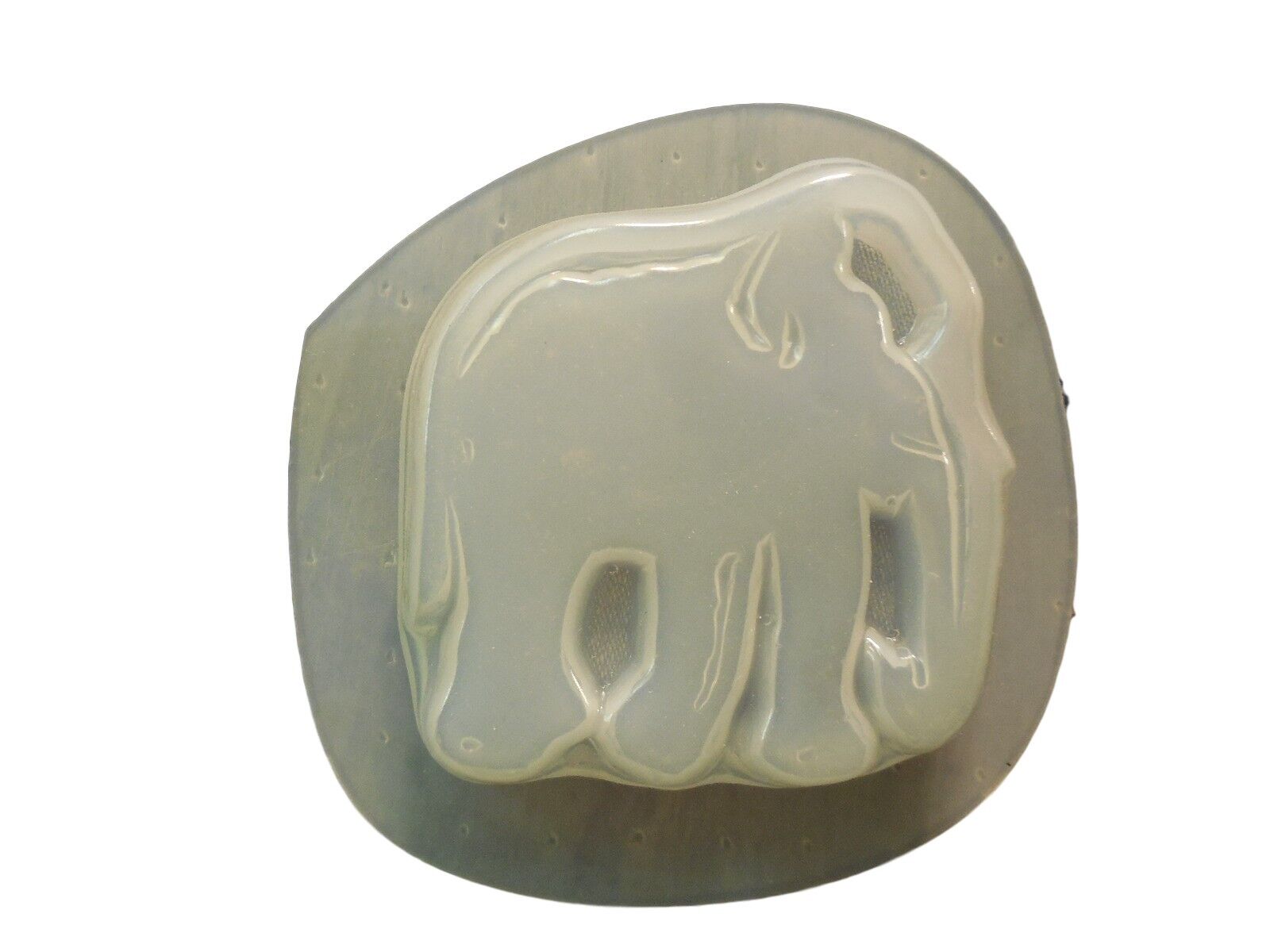 QTY 2   Elephant Plaster or Soap Mold 4536 Moldcreations