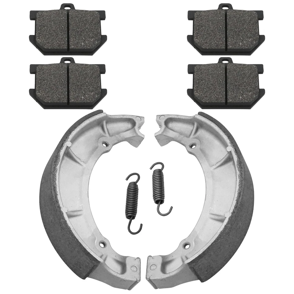 Front Brake Pads & Rear Brake Shoes for Yamaha XV920R Virago 1981 1982 Foto 4 de 4
