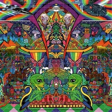 Ancient Aliens by Ellie Paisley Brooks BLOTTER ART perforated tabs psychedelic