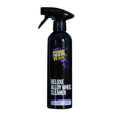 Power Maxed Deluxe Alufelgenreiniger 500ml & Mikrofaser + Shampoo & Ultra Wax