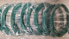 Lot of 8 CAT6 RJ45 Network LAN Ethernet UTP Patch Cable Gold Plated 10FT Green