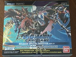 digimon bt9 booster box Digimon TCG: X-Record (BT9) Booster Box – TraderzTCG main image 1