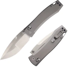 Daggerr Knives Nightmare Folding Knife 3.88 MagnaCut Steel Blade Titanium Handle