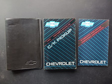 1995 Chevy Ck Pickup Owners Manual Guide Set With Case Oem 1995 Chevy Ck Pickup Owners Manual Guide Set With Case Oem