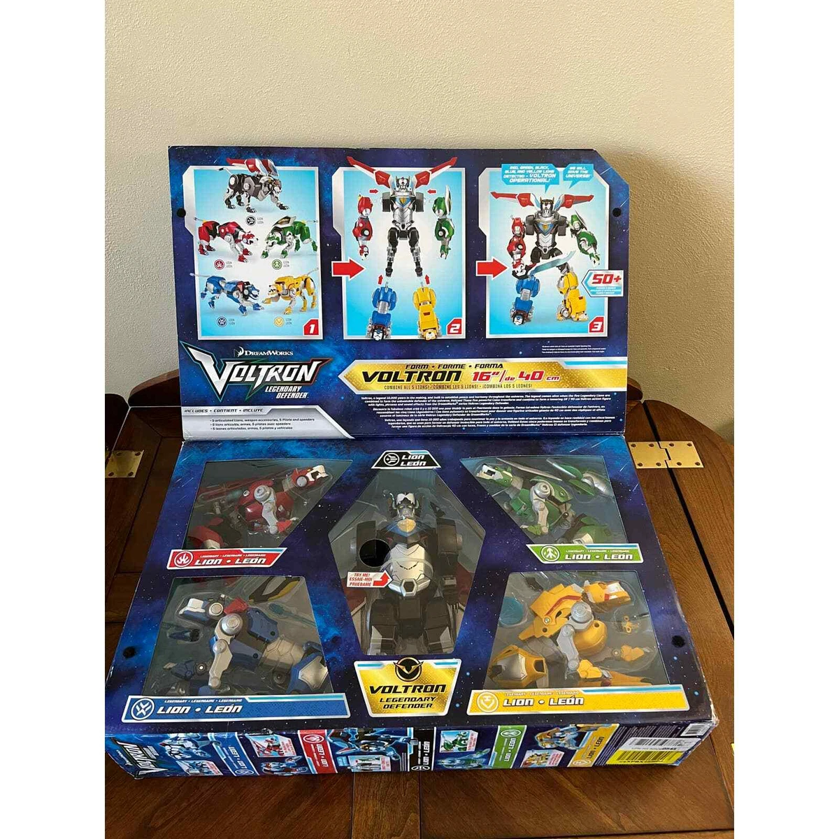 Dreamworks voltron legendary defender exclusive lions of voltron on sale set