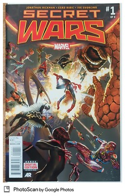 Secret Wars #1 Jonathan Hickman Marvel Comics 2015 | eBay
