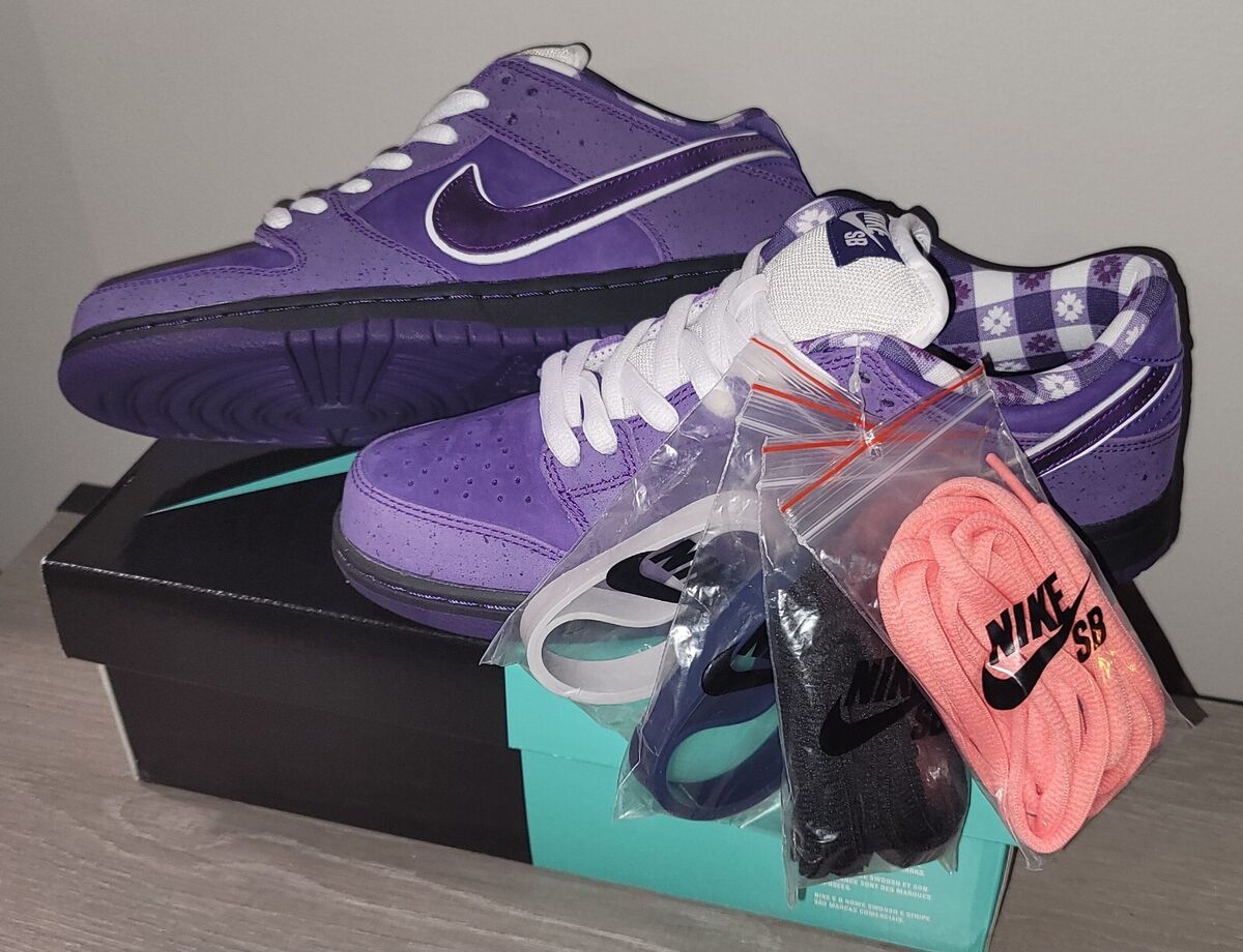Nike SB Dunk Low x Concepts 'PURPLE LOBSTER' - Size 7.5 Nike SB Dunk Low x Concepts 'PURPLE LOBSTER' - Size 7.5