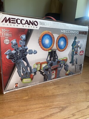 Meccano Tech Buildable 4 Foot Personal Robot With Blue Tooth