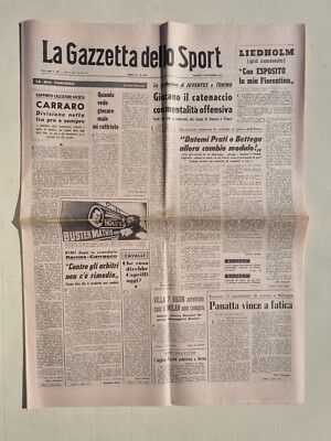 Sportgazette 9. November 1971 Juventus - Torino - Buster Mathis - Panatta