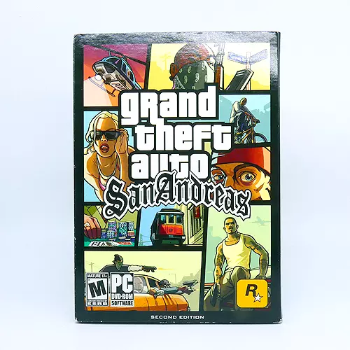 Grand Theft Auto: San Andreas 2nd Ed DVD for Windows PC by