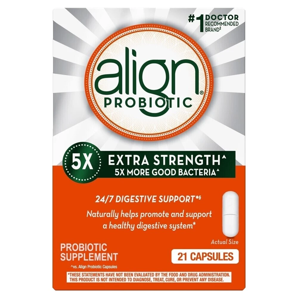 Align Capsule Over-The-Counter Digestion & Nausea Medicine