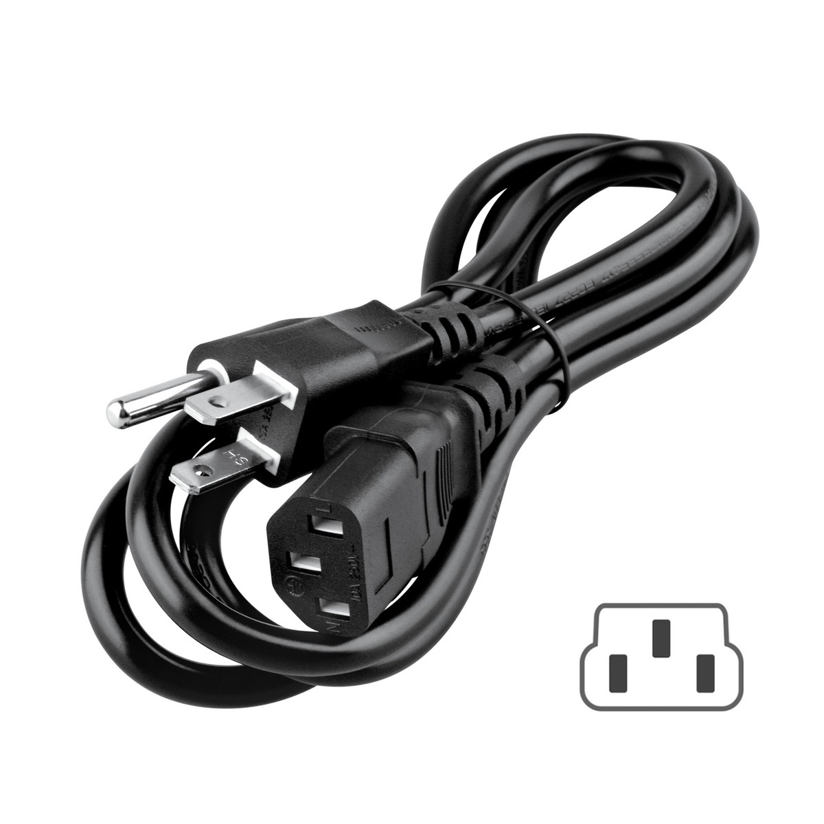 5ft AC Power Cord Cable For Yamaha Motif ES6 ES7 ES8 Synthesizer