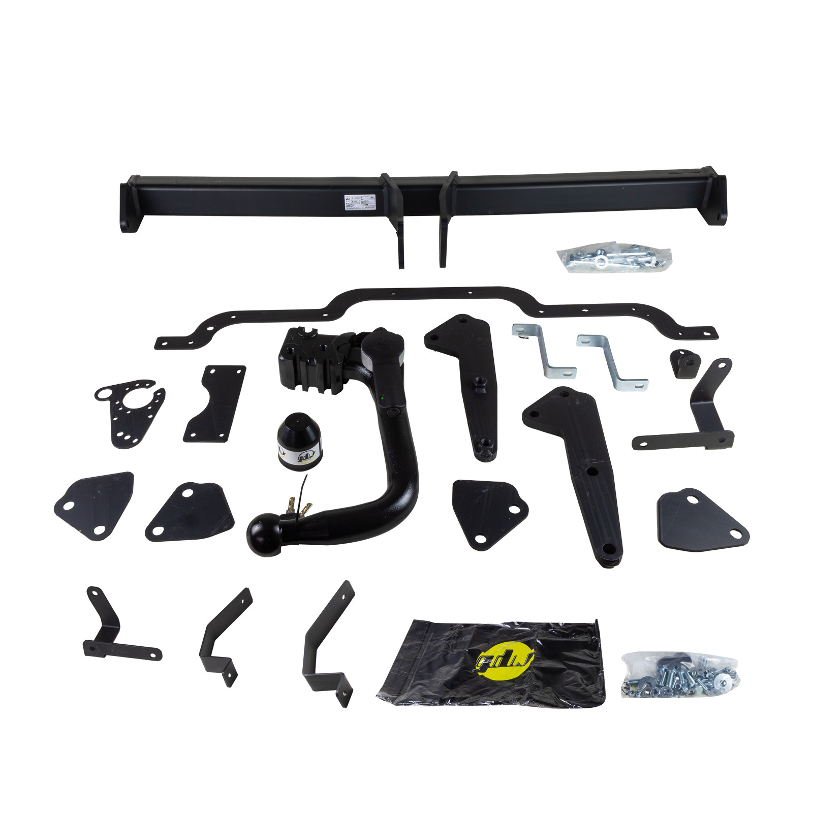 Attelage escamotable sans découpe visible Kia Sportage 18- - 2