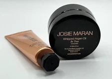 Josie Maran Unscented Whipped Body Butter Hand Cream Travel Lot of 2 SEALED