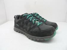 Aggressor Women's Steel Toe SP Safety Athletic Shoe Gray/Blue Size 9.5M