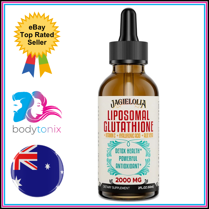 top liposomal glutathione LIPOSOMAL GLUTATHIONE LIQUID 2000mg Anti Aging Antioxidant Detoxifier  Jagielolia