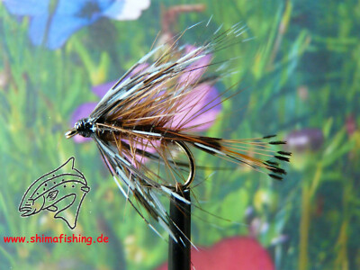 Nassfliege '' Brown Bumble '' 3er Set