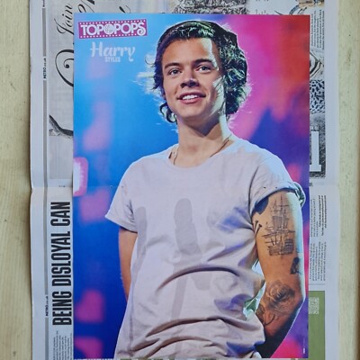 HARRY STYLES ONE DIRECTION A3 clippings/pages approx 40x60cms
