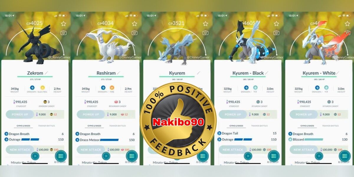 How to Get Zekrom, Reshiram and Kyurem in Pokemon GO - Prima Games