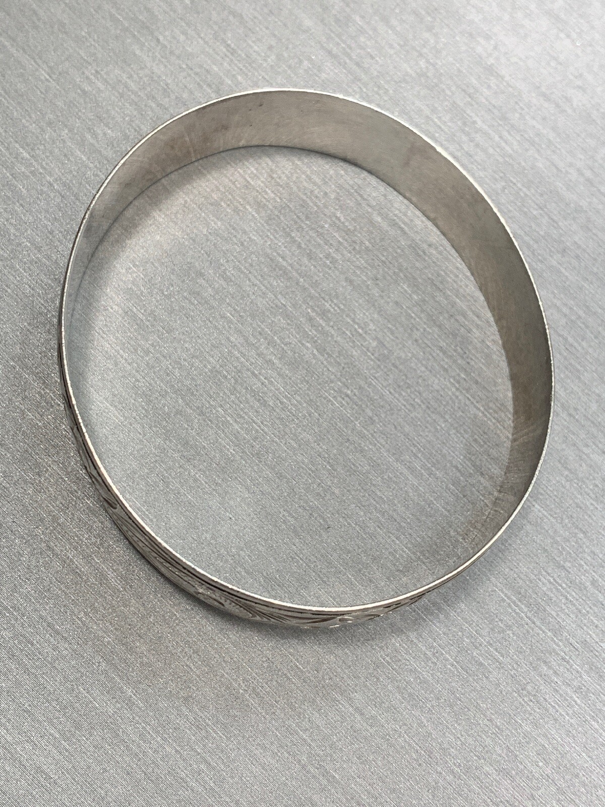 SOLID 925 Sterling Silver Hand Tooled Artist Sign… - image 14