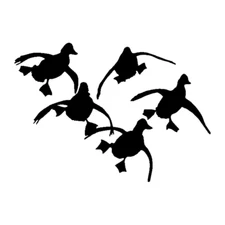 Ducks Flying Vinyl Decal Duck Hunting Truck Car Laptop Window 