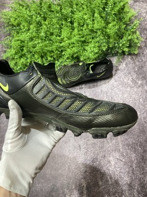 Nike Total 90 Shoot II FG Soccer Cleats Shoes Black Green 318792